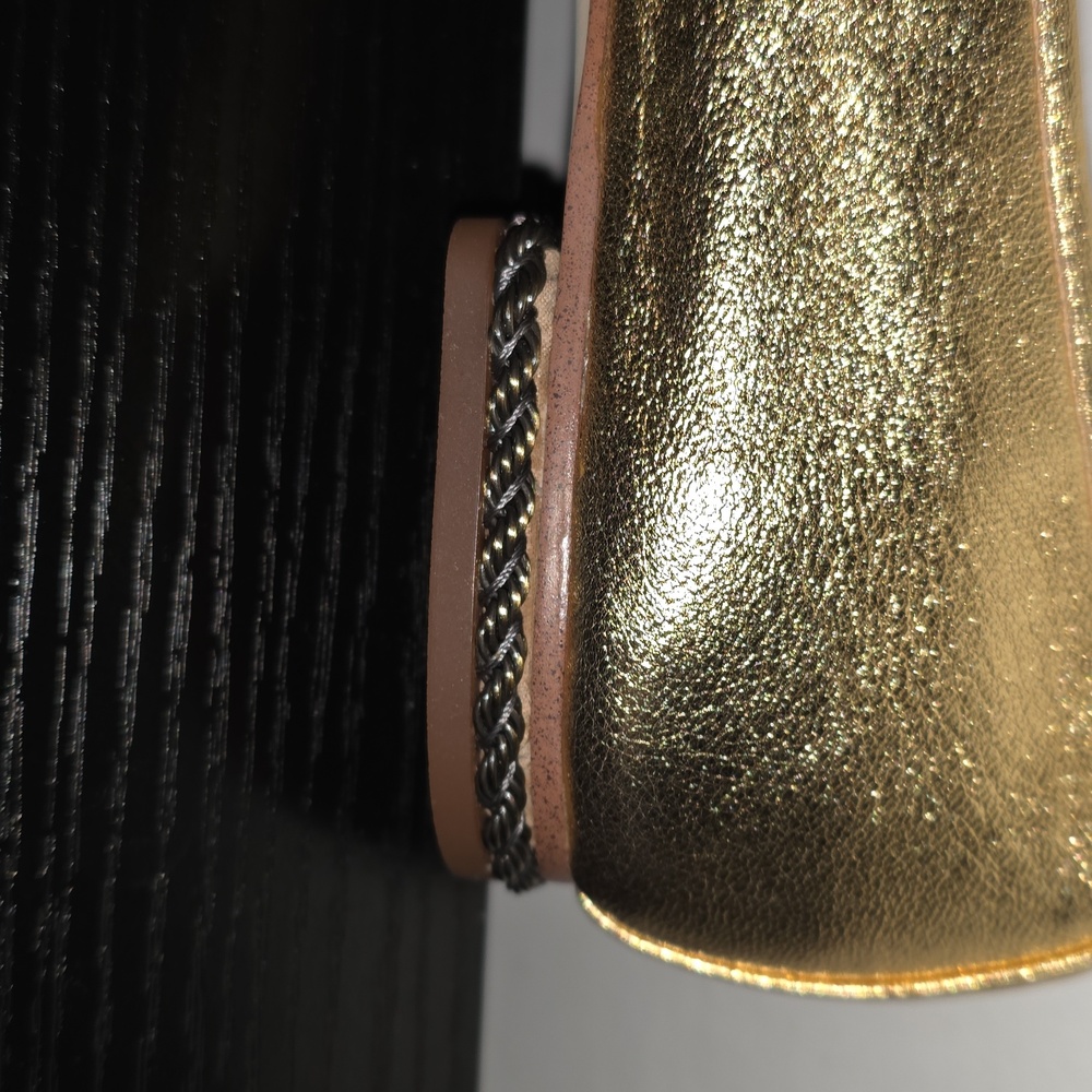 Sam Edelman Metallic Gold Flats - Picture 5 of 5